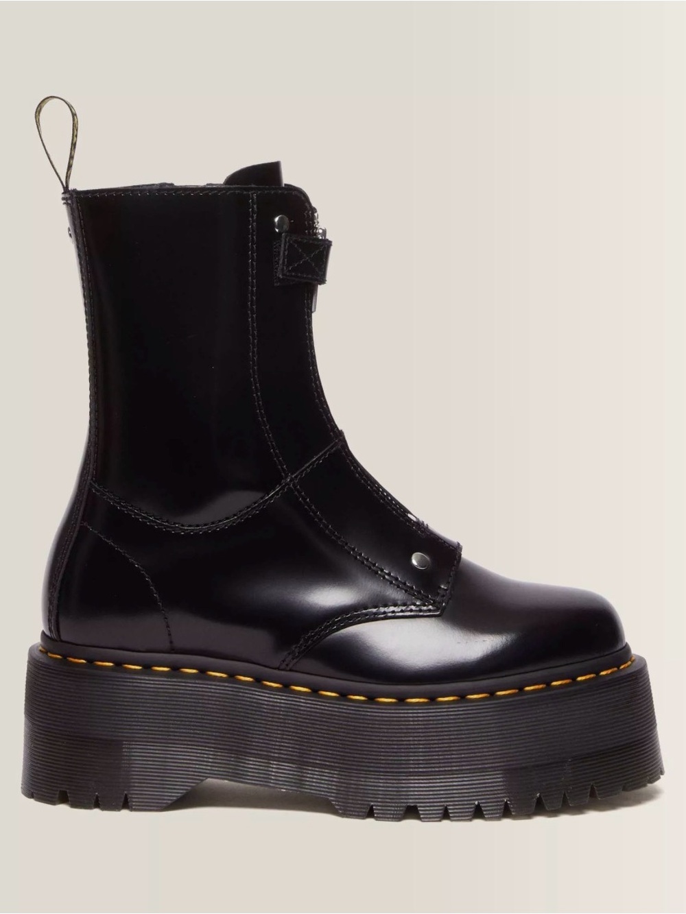 NWOB Dr Martins Jetta Hi Max Leather Platform Boots - Men’s 5 Women’s 6
